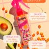 רכיבי הקסם: סקוואלן מגן מפני אובדן הלחות הטבעית של השיער, שמן אבוקדו מקדם לחות ובעל יתרונות ריכוך, אובליפיחה מזינה את השיער