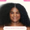 smooth over frizz fighting treatment before and after להפחתה מיידית של פריז ב-73%