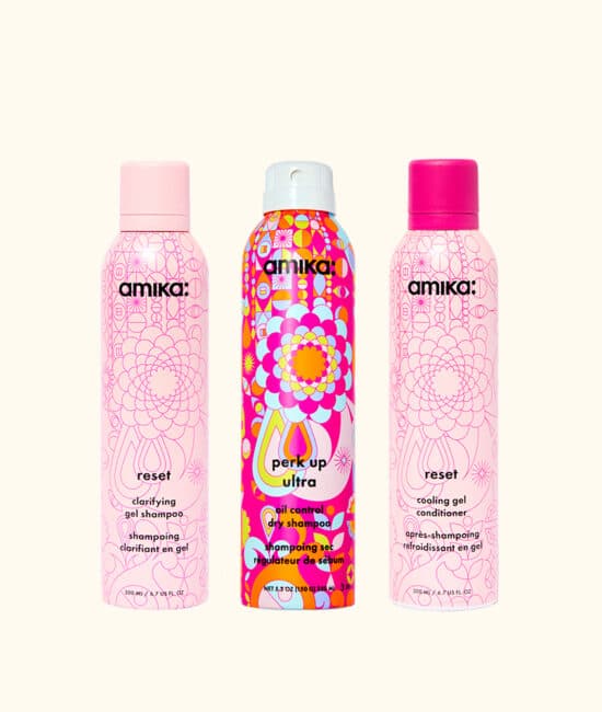 reset clarifying + cleansing gel shampoo שמפו לניקוי עמוק reset cooling gel hair conditioner - מרכך ג'ל להזנה וריענון 200 ml perk up ultra שמפו יבש אולטרה