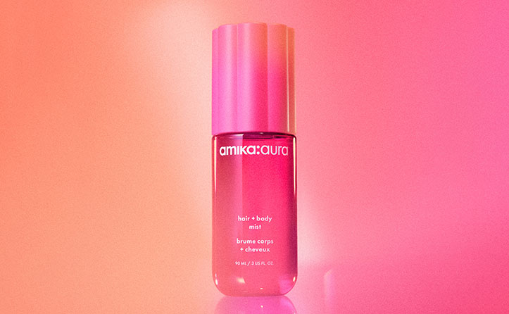 וידאו על בושם לשיער ולגוף amika : aura